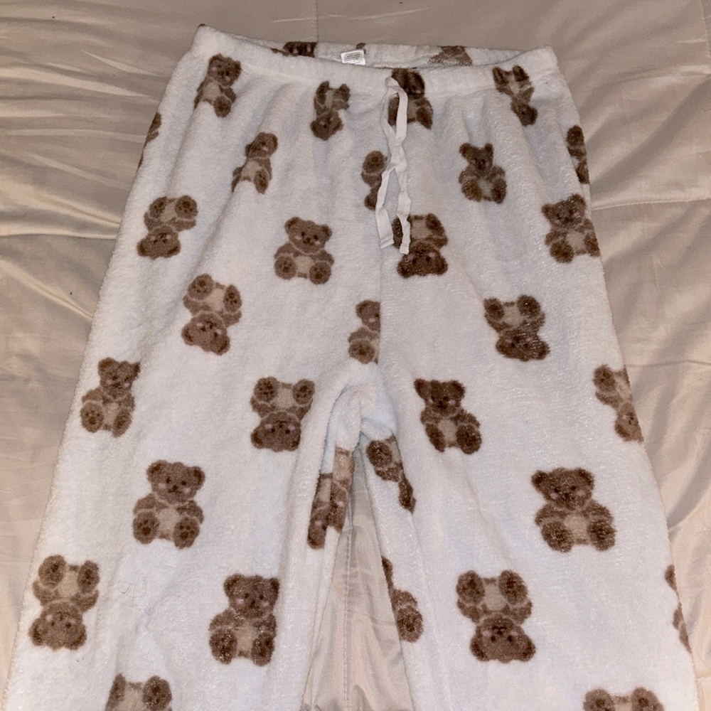 Cute Teddy Bear Pajama Pants